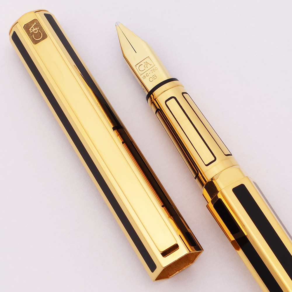 Caran d'Ache Hexagonal Ecaille Chinese Lacquer Fountain Pen